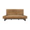 Armen Living Aldo King Size 4 Piece Platform Bed Frame Bedroom Set in Brown Oak Wood and Black Metal SETAOBDBRKG4B - alternate 2